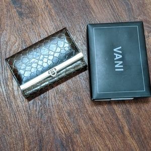 Brand New Vani snake skin wallet